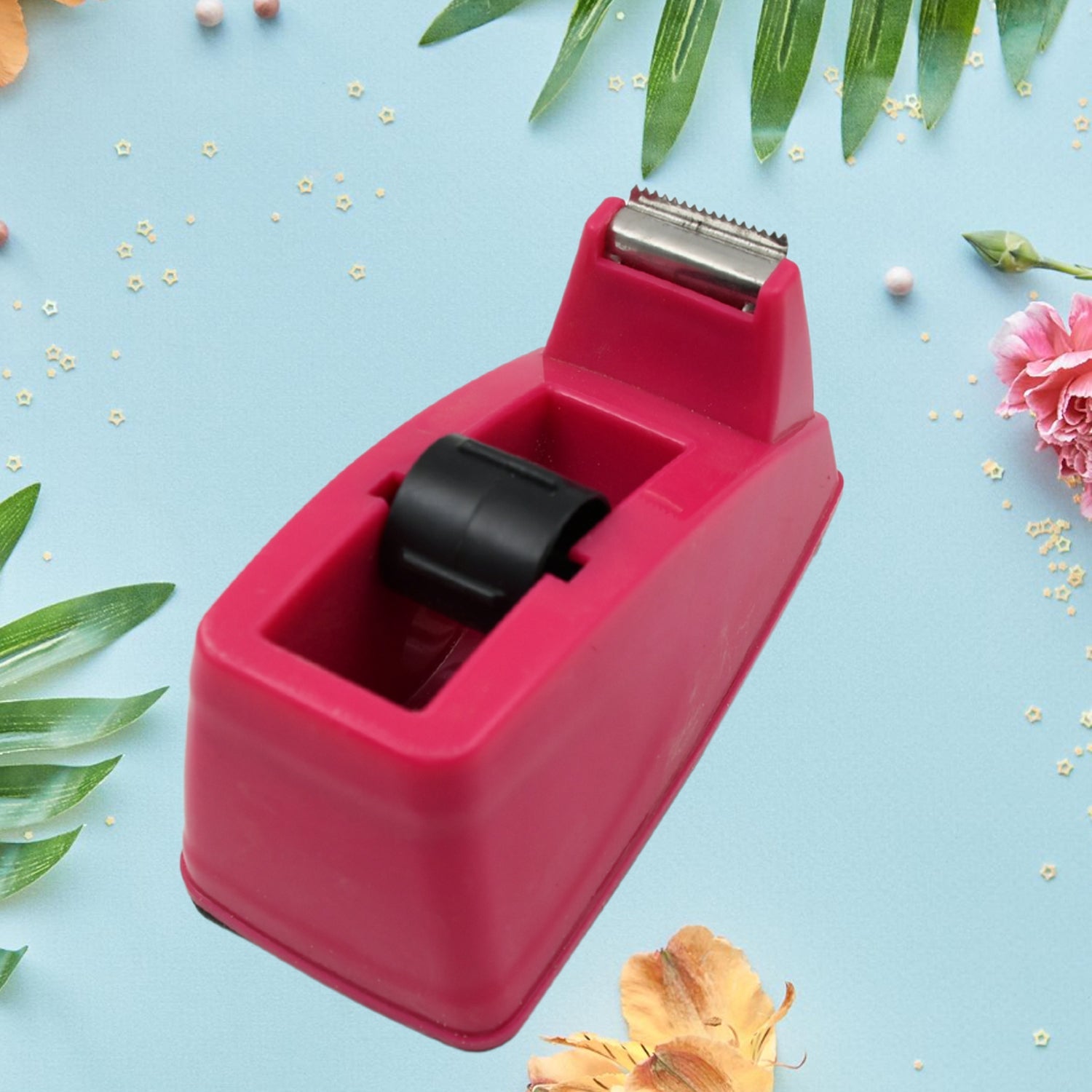 9513 Plastic Tape Dispenser Cutter for Home Office use, Tape Dispenser for Stationary, Tape Cutter Packaging Tape School Supplies (1 pc / 273 Gm) 9513 Plastic Tape Dispenser Cutter for Home Office use, Tape Dispenser for Stationary, Tape Cutter Packaging Tape School Supplies (1 pc / 273 Gm)